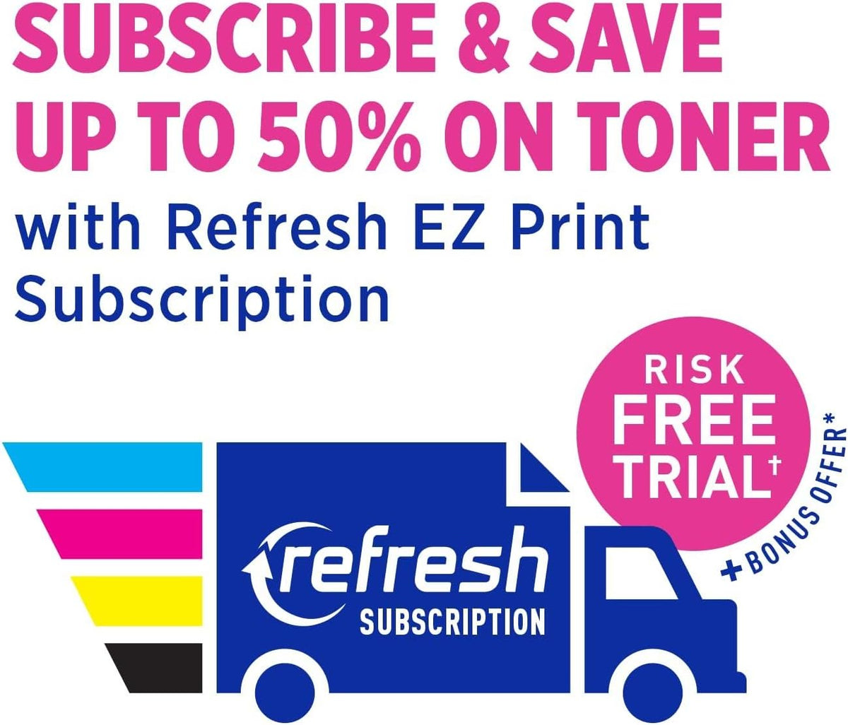Brother Monochrome Laser HLl2390DW, Wireless Networking, Duplex Printing Refresh Subscription with Free Trial and Amazon Dash Replenishment Read