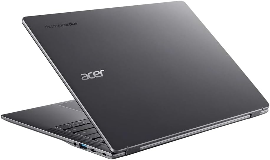 acer Chromebook Plus 514 14” Touchscreen Laptop with Google AI – Intel Core 3 Processor N355 – 1920 x 1200 - Chrome OS - 8GB RAM – 512GB SSD
