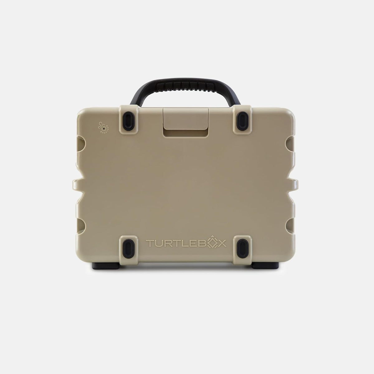 Turtlebox Original Gen 3: Portable Outdoor Bluetooth Speaker – Ultra-Loud (120dB), Waterproof (IP67), Rugged, Impact-Resistant, 3-Day Battery | Party Mode: Unlimited Pairing for Stereo Sound, Tan