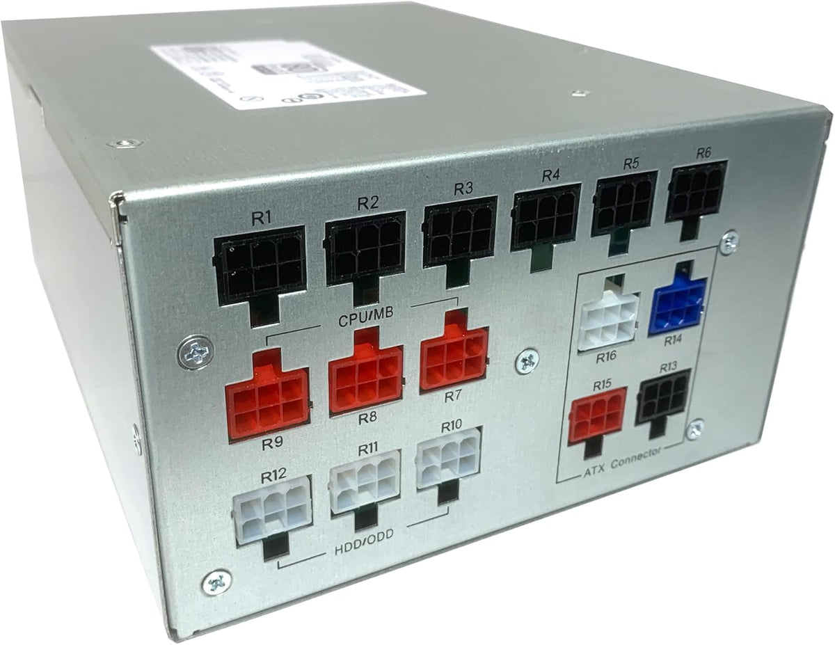 850W Upgraded Version Workstation Server Gaming Full Modular Power Supply Compatible with Dell Alienware Aurora R2 R5 R6 R7 A51 XPS 8910 8920 8930 T3630 T3640 Inspiron 5675 5680 48Y6D D850EF-00