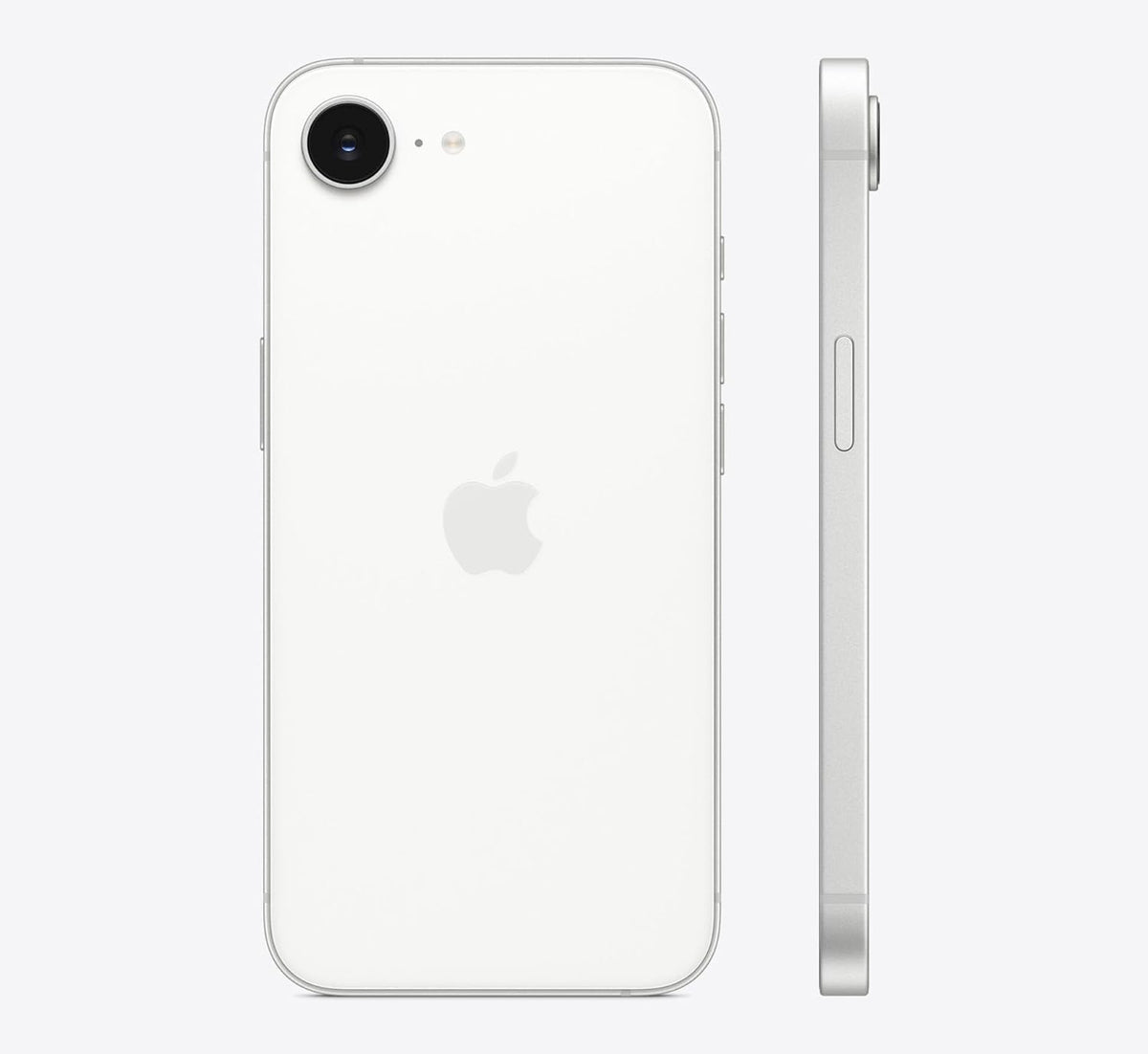 Apple iPhone 16e, 128GB, eSIM, White- Unlocked (Renewed Premium)