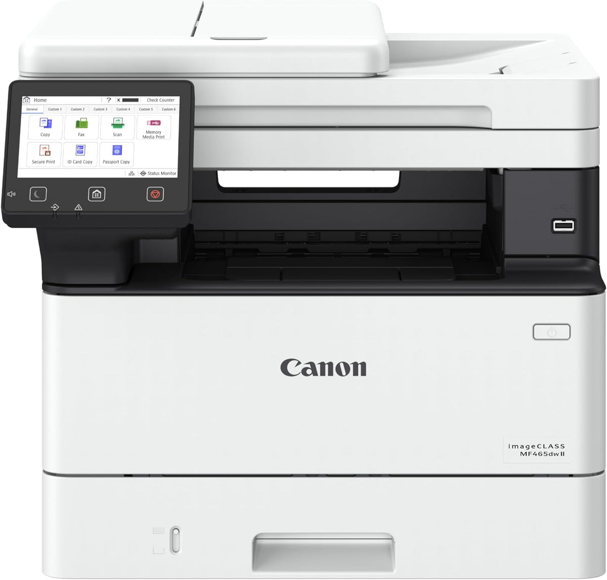 Canon imageCLASS MF465dw II - Monochrome Wireless Duplex Laser Printer with Print, Copy, Scan, Fax, Expandable Paper Capacity and 3 Year Limited Warranty, 42 PPM