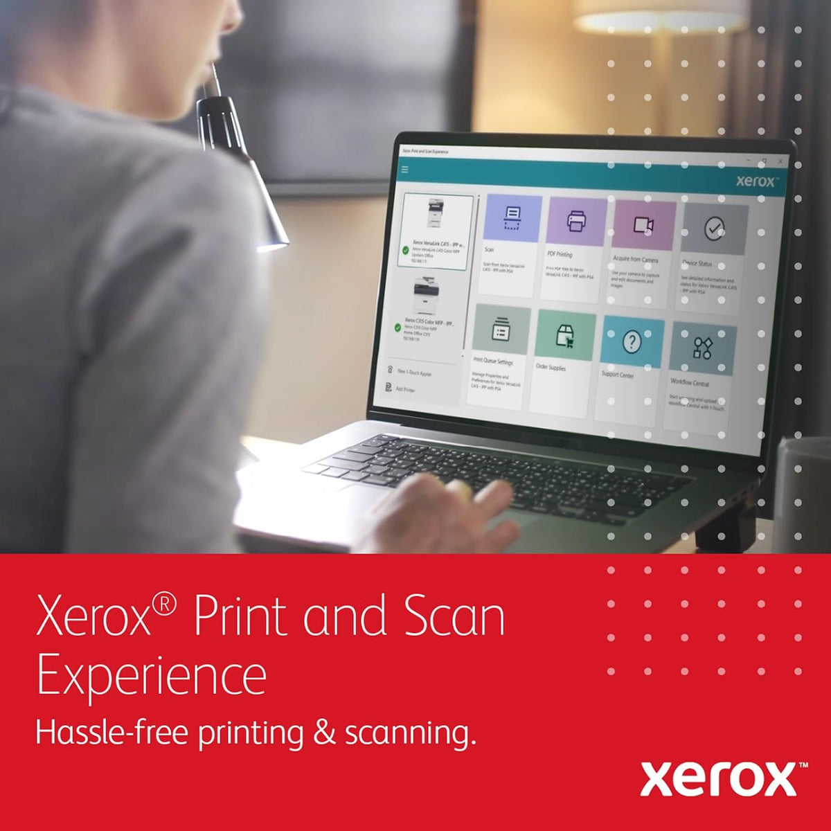 Xerox B235DNI All-in-One Printer, Laser, B&W, Wireless, ADF, Letter, Print, Scan, Copy, Fax, Energy Star Certified, Up to 36PPM