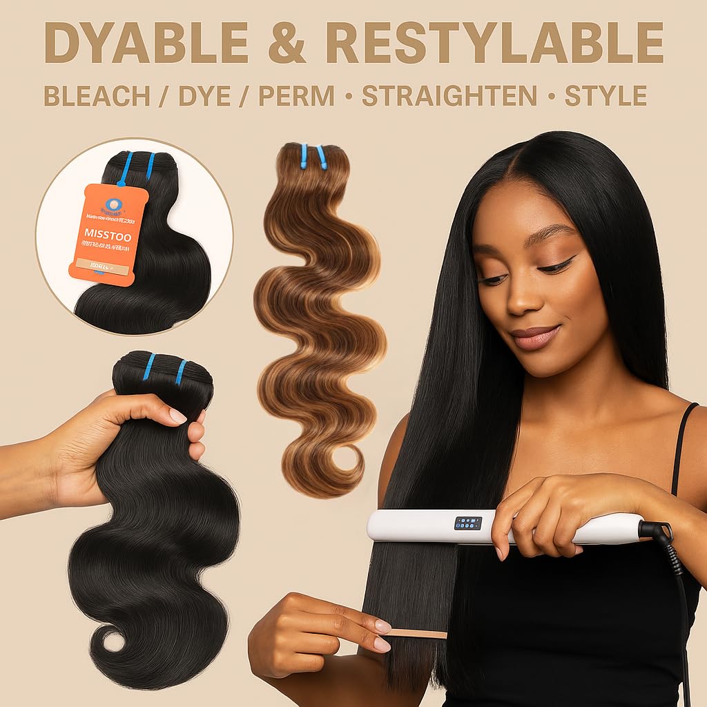 15A Cambodian Body Wave Bundles, 3 Bundles 18 20 22 Inch, Ultra Thin Double Drawn Sew In Weft, Unprocessed Raw Virgin Real Human Hair Extensions, Cuticle Aligned, Triple Lifespan, Reusable
