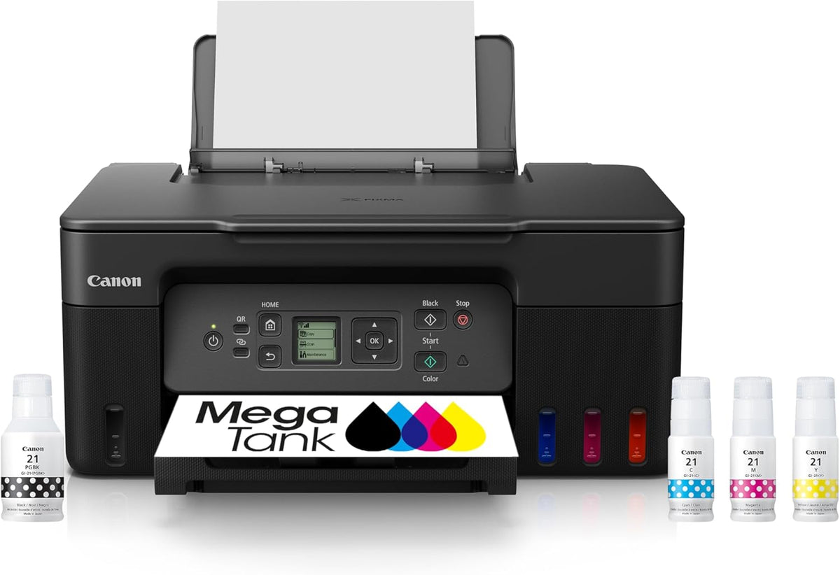 Canon MegaTank G3270 All-in-One Wireless Inkjet Printer, Home Use, Print, Scan and Copy