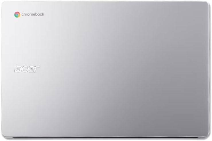 acer Chromebook 15.6" Full HD Laptop | Intel Celeron N4500 | Integrated UHD Graphics | Protective Sleeve| Silver | 4GB RAM | 64GB SSD | Chrome OS | Bundle with Wireless Mouse
