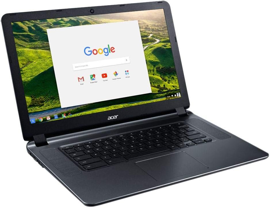 2018 Acer CB3-532 15.6" HD Chromebook with 3x Faster WiFi, Intel Dual-Core Celeron N3060 up to 2.48GHz, 2GB RAM, 16GB SSD, HDMI, USB 3.0, Webcam, 12-Hours Battery, Chrome OS