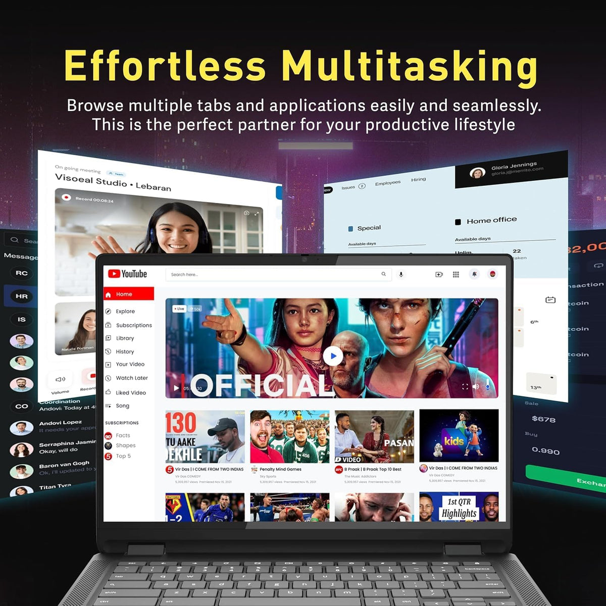 Acer Chromebook Plus 515 Touchscreen Laptop - 15inch FHD Touch -Intel Core i3-1305U - 8GB RAM -256GB SSD-Gaming Chromebook Google AI Pro -2TB Storage- Students School 2025