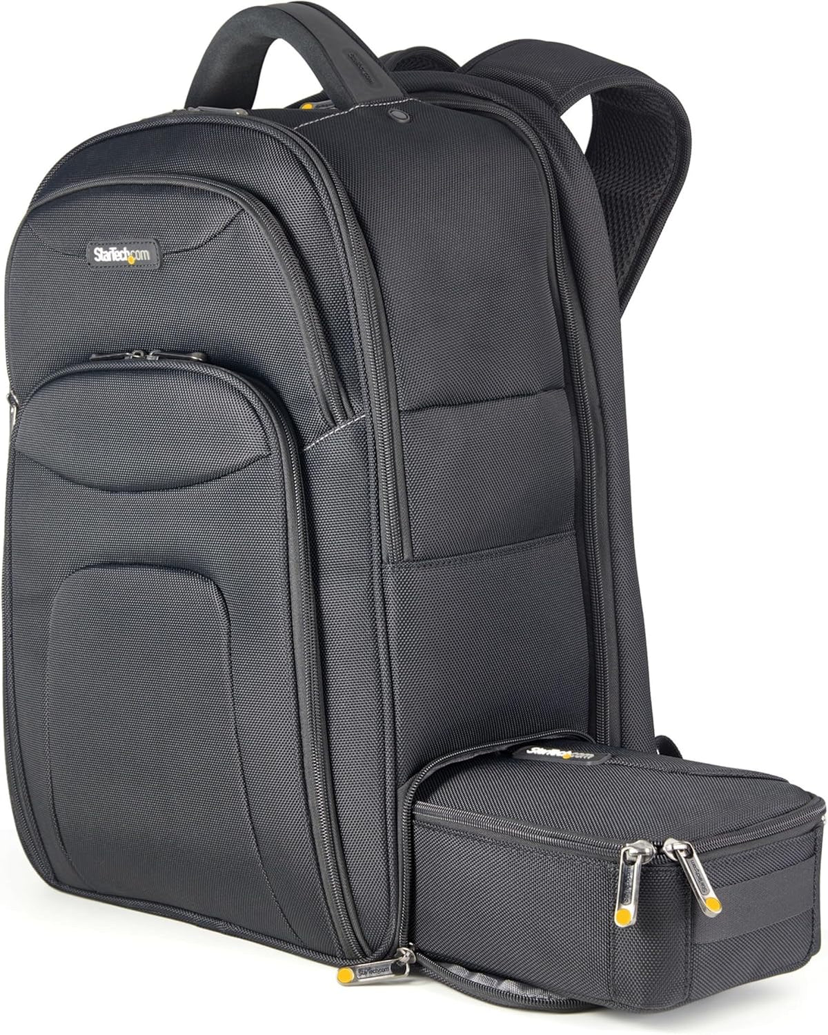StarTech.com 17.3" Laptop Backpack with Removable Accessory Case - Professional IT Tech Backpack for Work/Travel/Commute - Durable Ergonomic Computer Bag - Nylon - Notebook/Tablet Pockets (NTBKBAG173)